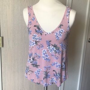 American Eagle Floral Tank